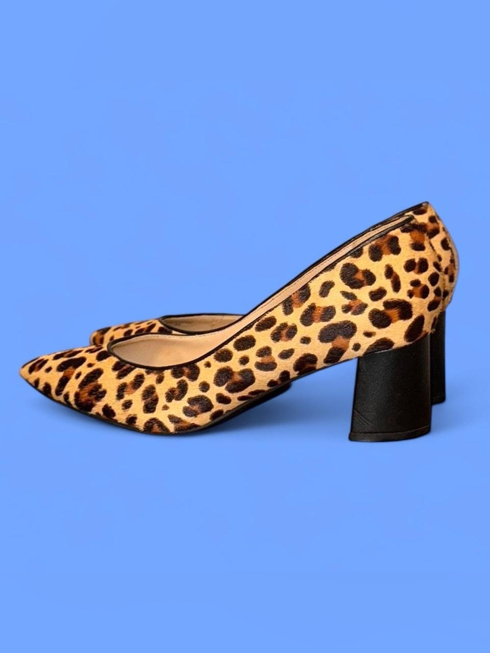 Vintage Cow fur heels